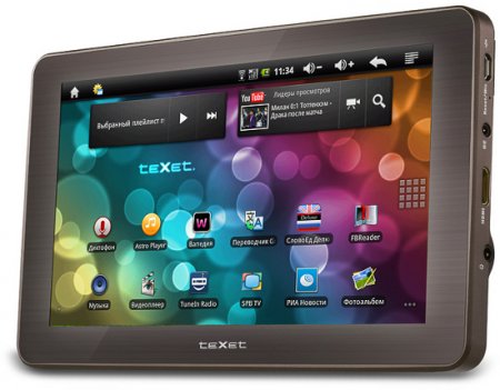 Бюджетный Android планшет teXet TM-7021